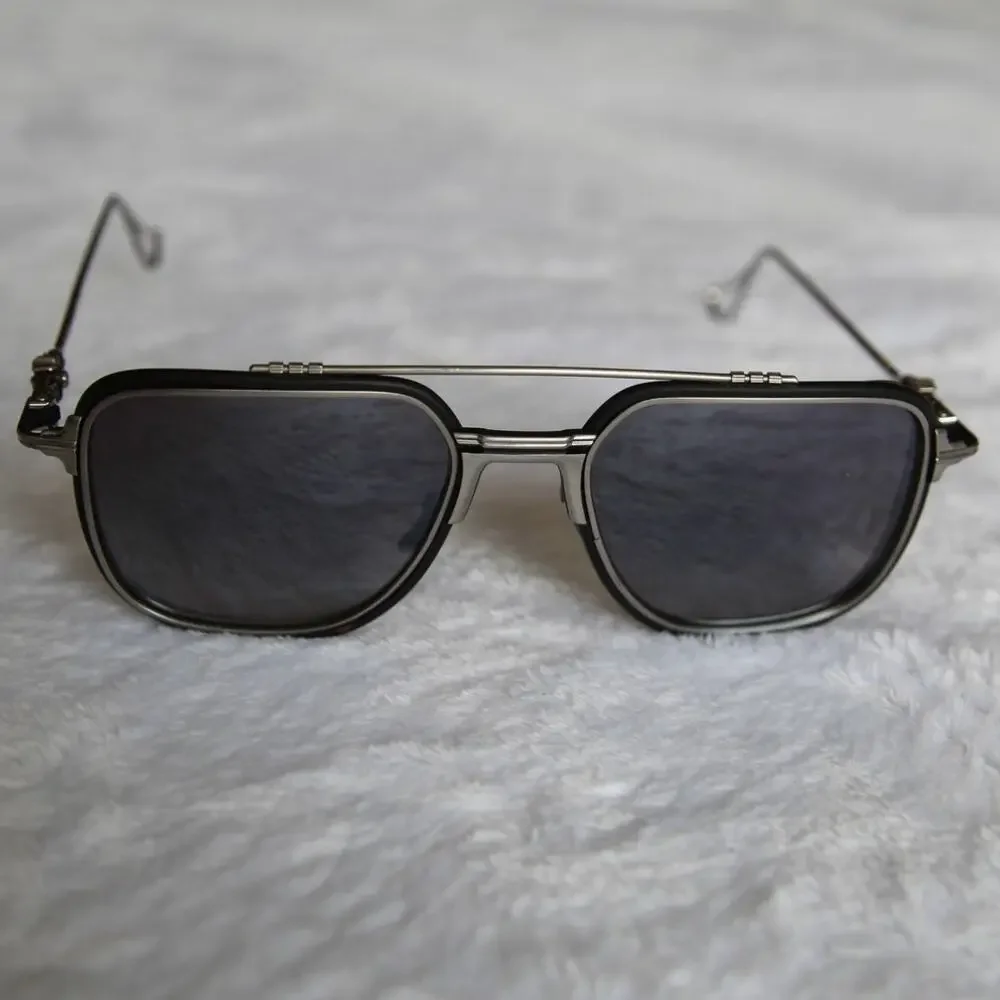 Authentic Chrome Hearts Humpster Sunglasses Gunmetal Aviator w/ Case